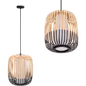 Toolight Lampe Suspendue APP1274-1CP Boho Brown