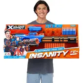 XShot Pistolet à fléchettes ZURU X-SHOT Rage Fire