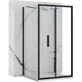 REA Cabine De Douche Murale Rapid Fold 100x80