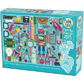 Cobble Hill Puzzle Le Tiroir à Objets du Nerd - Family Pieces - 200 à 499 pièces