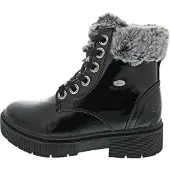 Dockers - Chaussures pour enfants - Bottes pour filles - Fermeture éclair - Bottes d'hiver - Noir - Style décontracté