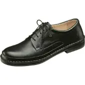 Finn Comfort Chaussure à lacets 'Schnürschuh Herren 01204 062099 Glattleder in schwarz' noir