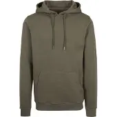 Build Your Brand Heavy Hoodie Vert L Homme