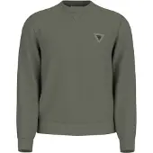 GUESS pour homme. M6RQ08KCN01 Sweatshirt avec logo noir (L), Casuel, Coton