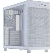 Asus Prime AP303 Tempered Glass (Blanc) – Boîtier PC Gaming ATX