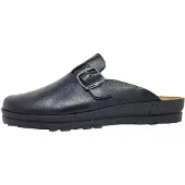 Beck Leo : Sandales pour hommes, couleur noire, style décontracté