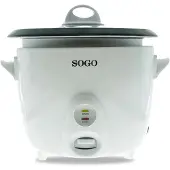 Sogo Cuiseur à riz SS10065 1,5 L 500W Blanc