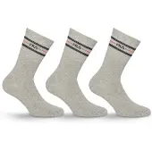 FILA Chaussettes unisexe Chaussettes Paquet de 3 homme - Gris - 43 / 46