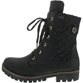 Rieker Boots à lacets en Noir Nubuck 38