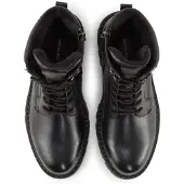 Tom Tailor Bottines à lacets noir