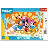 Trefl Cadre puzzle 15 Curious Mickey