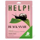 Bergamo Help Sheet Face Mask Withack Snail 25Ml