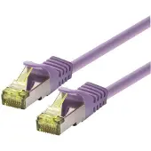LOGON SSTP Cat6a Câble réseau Violet 10 m (TCR6ASS100V)