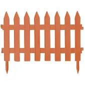 Prosperplast GARDEN CLASSIC clôture 35 cm x 3,2 m terre cuite
