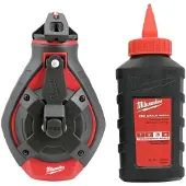 Milwaukee Cordeau traceur - - 4932498391 - 30 m - ligne 1,5 mm - recharge poudre rouge