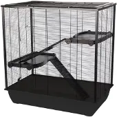 Interzoo Frodo + Plastic Cage à rongeurs 78 cm gris chaud