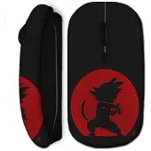 MANIACASE Souris Sans Fil Dragon Ball Goku Noire