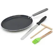 Elo Set chandeleur crêpière 26 cm et 3 ustensiles Ducato