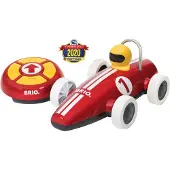 BRIO Voiture de course radiocommandee - Jouet d'éveil Premier âge