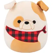Squishmallows Knuffel Pluche - Brock le Buldog - 30cm