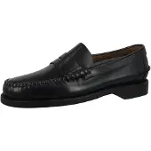 Sebago pour homme. 7000300 Mocassins classiques en cuir noir (45), Plat, Aucun, Casuel, Fête