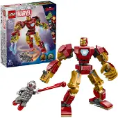 LEGO Marvel Le robot Iron Man contre Ultron 76307