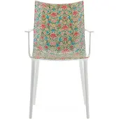 Kartell H.H.H. Chaise Impression Graphique White|Lichen