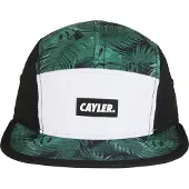 Cayler & Sons Casquette 'Green Jungle Camp' vert foncé / noir / blanc