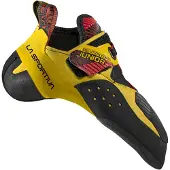 La Sportiva Solution Comp JR - Chaussure d'escalade pour jeunes athlètes - , pointure : 3 UK / 36, couleur : Y00K00-Jaune/Noir