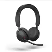 Jabra Evolve2 65 Link380a MS Stereo Stand Black