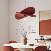 LumenXL Lampe suspendue moderne rouge, 1 lumière - Linha
