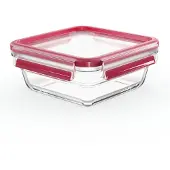 Tefal Boîte Masterseal Glass 0,8l Hermétique, Verre Borosilicate, Compatible Four -