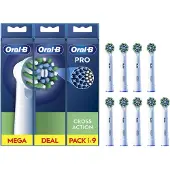 Oral-B Tête De Brosse Crossaction 9 Pièces (3696)