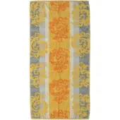 Cawö Serviette de toilette Cawö Cashmere Jacquard Orange (Set de 3)