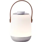 Brilliant Lampe d'extérieur à LED rechargeable Gemma, blanche