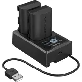 SmallRig Kit batterie et chargeur 5409 pour appareil photo Canon LP-E6P