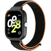 Beline pasek Redmi Watch 4 czarno-pomarańczowy/blak-orange, Sangles de montre, Orange, Noir