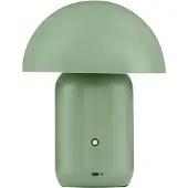 Lyora Lampe de table design Pois Vert rechargeable