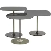 Kartell Thierry Kit Table d'Appoint Grey