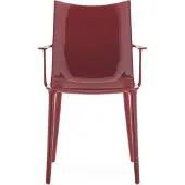 Kartell H.H.H. Chaise Burgundy