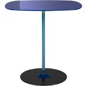 Kartell Thierry Table d'Appoint H 50 cm | Blue