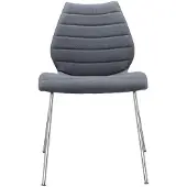 Kartell Maui Soft Trevira Chaise - Lot de 2 Standard | Trevira Grey