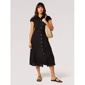 Apricot Robe-chemise noir