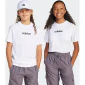 Adidas T-Shirt fonctionnel 'ESSENTIALS' noir / blanc