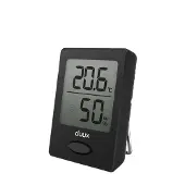 Duux Sense Hygromètre et Thermomètre Noir
