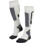 Falke Chaussettes de sport gris chiné / noir / blanc cassé