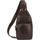 PICARD Sac à bandoulière 'Buddy' brun foncé