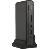 Asus Triple Display USB-C Dock Duo DC301 Avec fil Noir