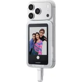 Insta360 Ecran selfie Snap avec lumière integrée Gris clair