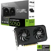 Asus Carte graphique - - DUAL RTX 5050 O8G - 8 Go GDDR6 - 320 Go/s - 8K 120Hz